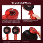 Peine anticaida de pelo con masaje