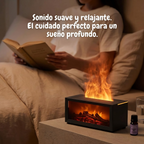 Humidificador Volcán Pro™ – Pack Bienestar: Efecto Llama 7 Colores + 3 Aceites Esenciales